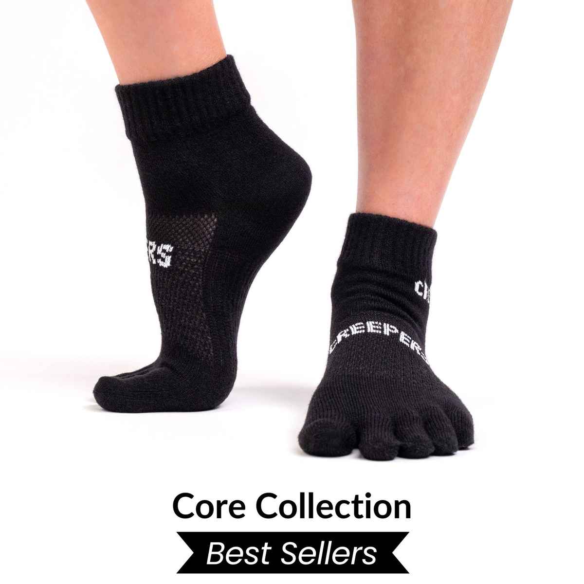 The Rare Ones, Creepers Colored Merino Toe Socks